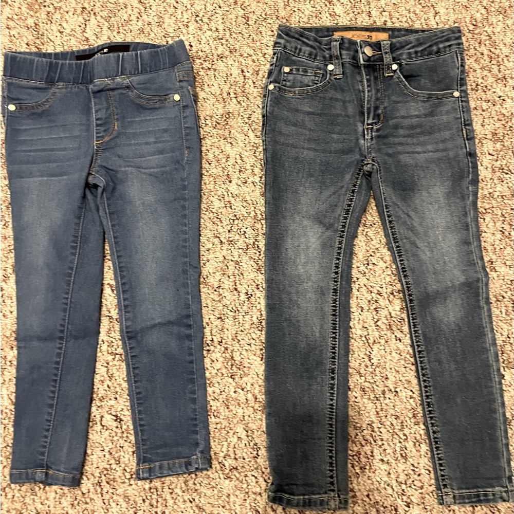 Joe’s jeans girls size 4, 2 pairs